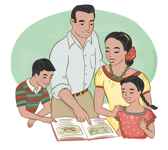 Bilingual Books connect Latino Families